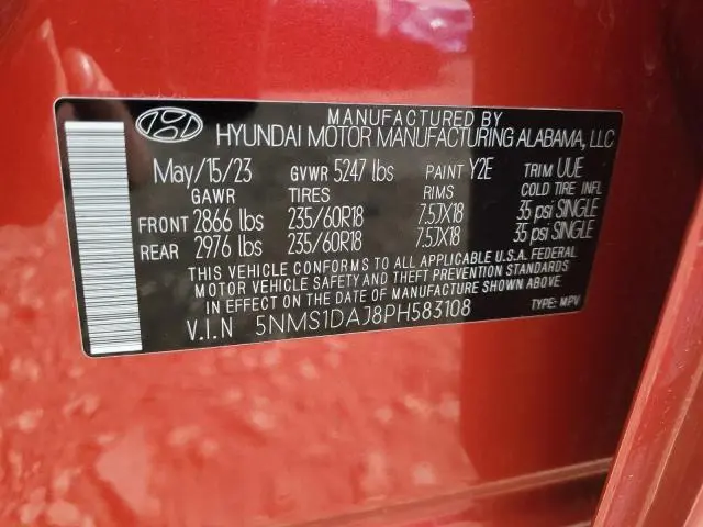 2023 HYUNDAI SANTA FE SE  