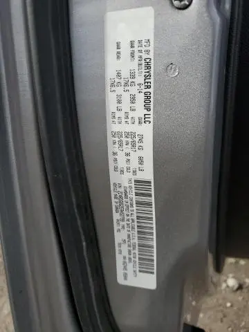 2014 DODGE GRAND CARAVAN SE  