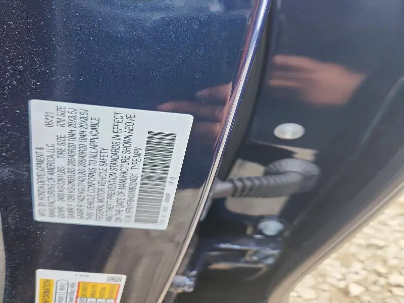 2021 HONDA PASSPORT ELITE  