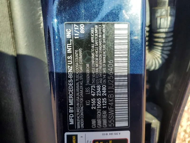 2018 MERCEDES-BENZ C 300 4MATIC  