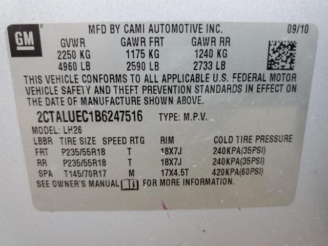 2011 GMC TERRAIN SLT