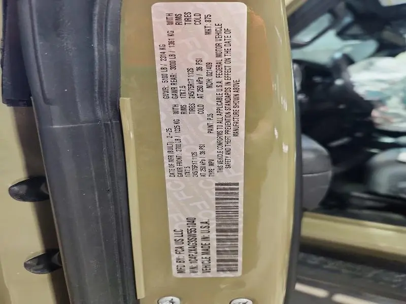 2025 JEEP WRANGLER SPORT  