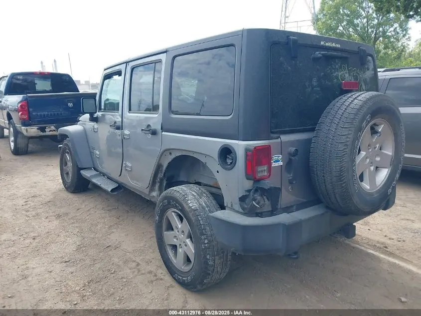 2017 JEEP WRANGLER UNLIMITED SPORT 4X4