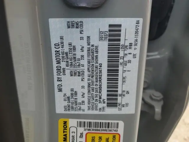 2024 FORD BRONCO SPORT BIG BEND  