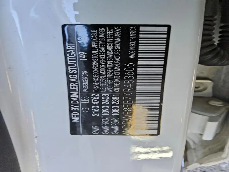 2019 MERCEDES-BENZ C 300 4MATIC  