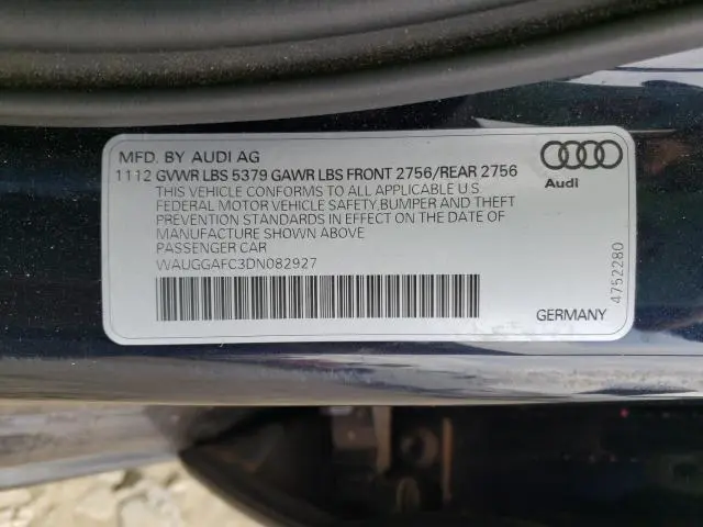 2013 AUDI A6 PREMIUM PLUS