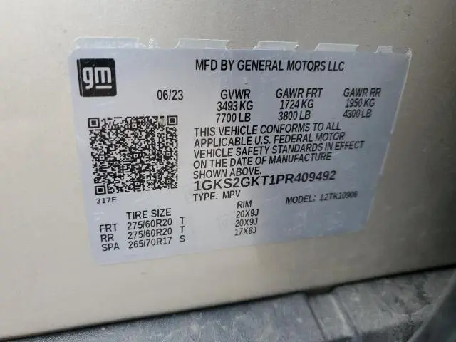 2023 GMC YUKON XL K1500 SLT  