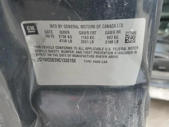 2012 CHEVROLET IMPALA LTZ  