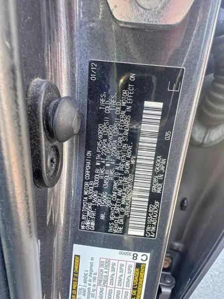 2012 TOYOTA 4RUNNER LIMITED  