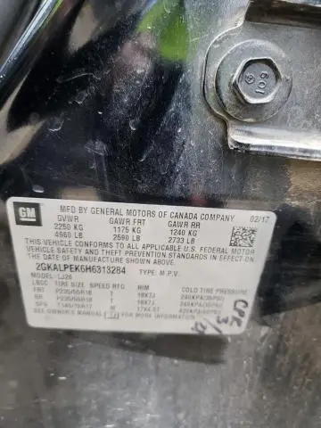 2017 GMC TERRAIN SLT  