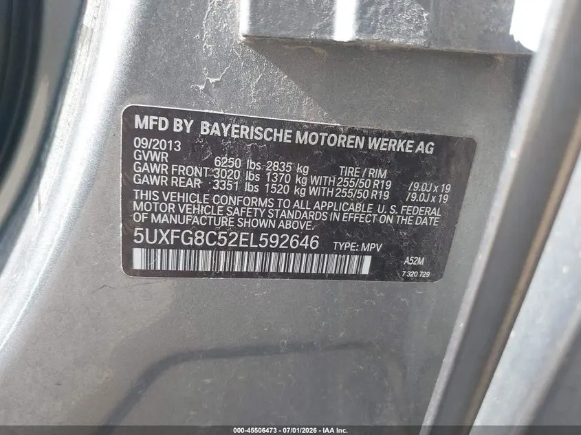 2014 BMW X6 XDRIVE50I