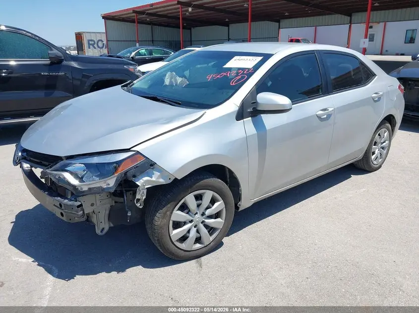 2016 TOYOTA COROLLA LE