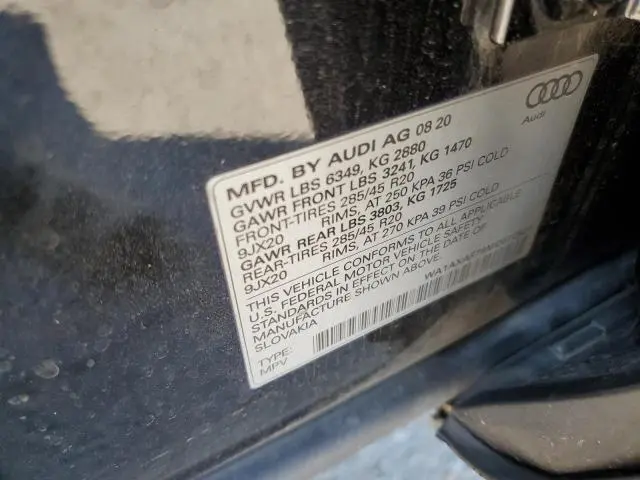 2021 AUDI Q7 PREMIUM  