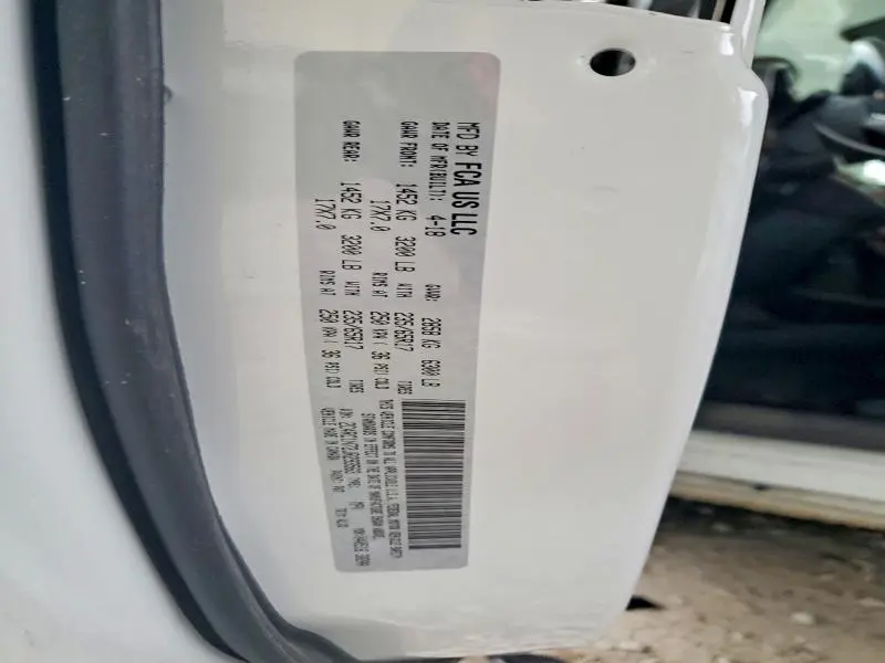 2018 CHRYSLER PACIFICA HYBRID LIMITED  