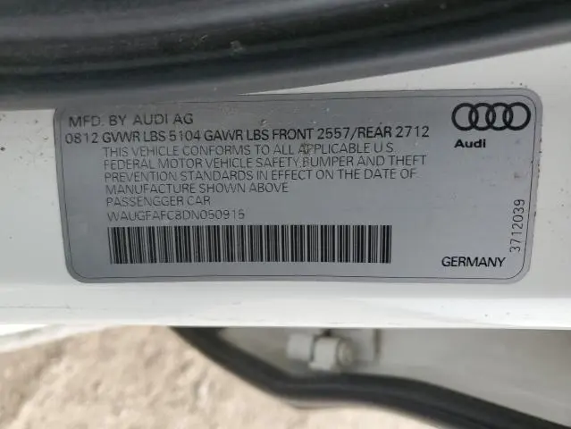 2013 AUDI A6 PREMIUM PLUS  