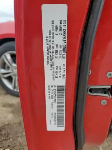 2012 DODGE CHARGER R/T  