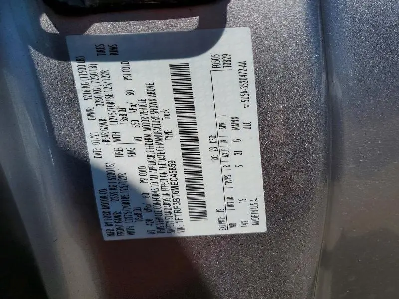 2021 FORD F350 SUPER DUTY  