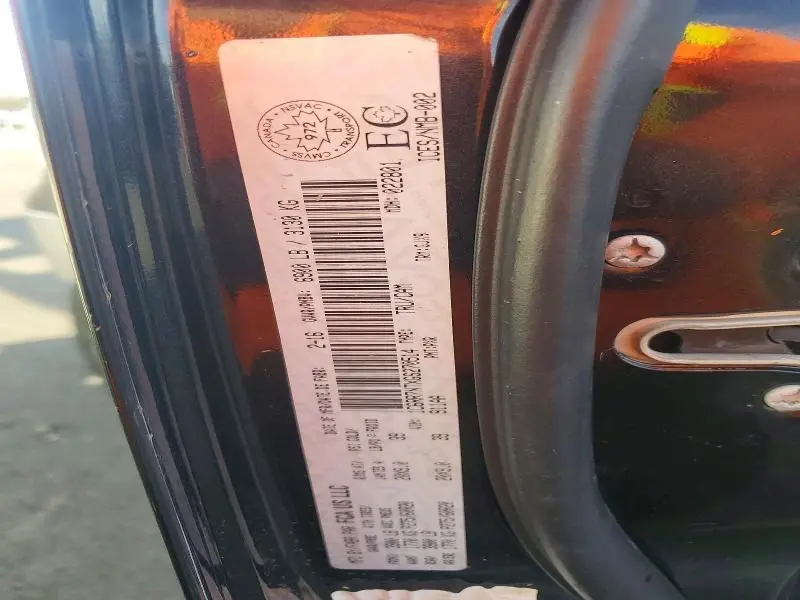 2016 RAM 1500 LARAMIE  