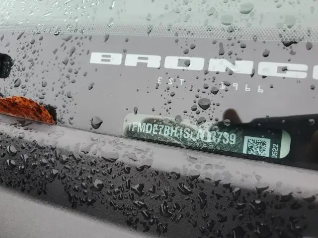 2025 FORD BRONCO BIG BEND  