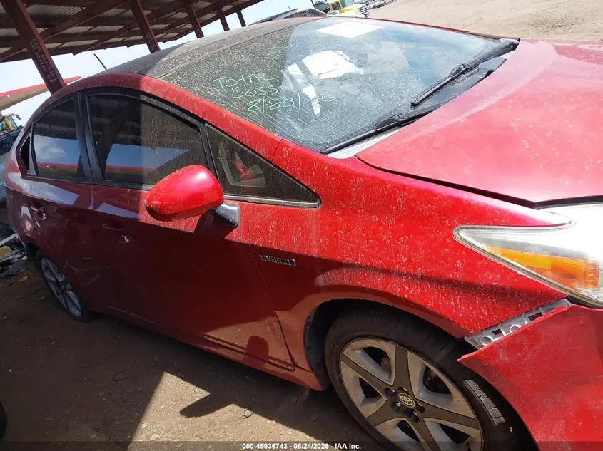 2015 TOYOTA PRIUS FOUR