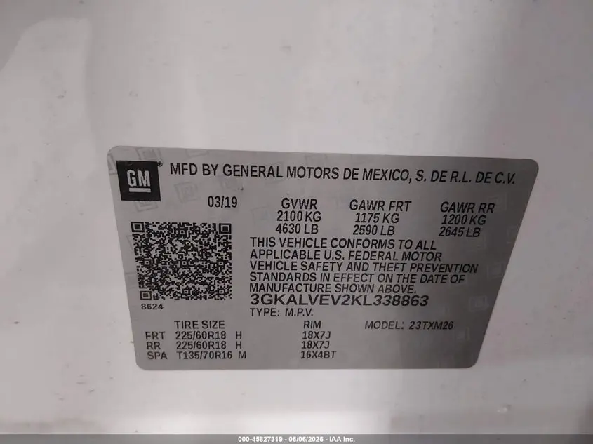 2019 GMC TERRAIN SLT