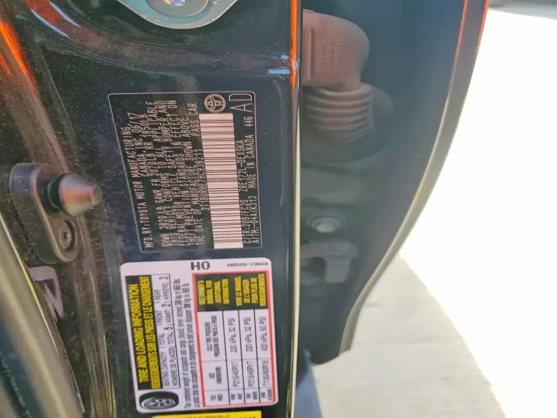 2017 TOYOTA COROLLA L  