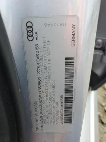2018 AUDI A6 PREMIUM  