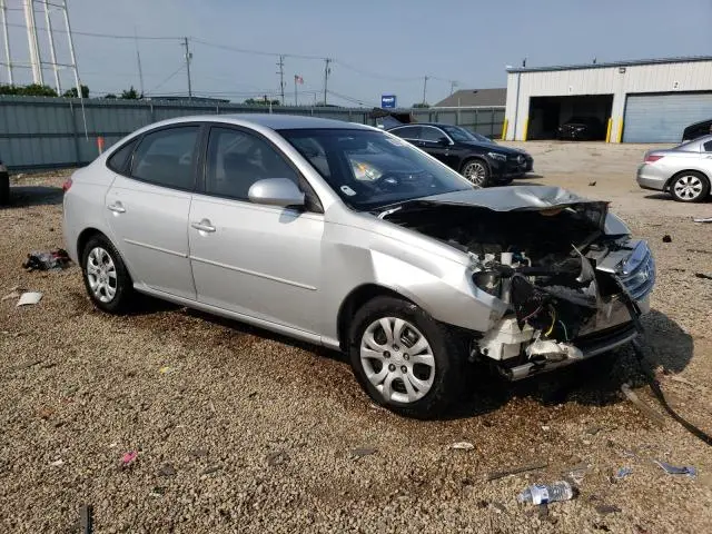 2010 HYUNDAI ELANTRA BLUE  