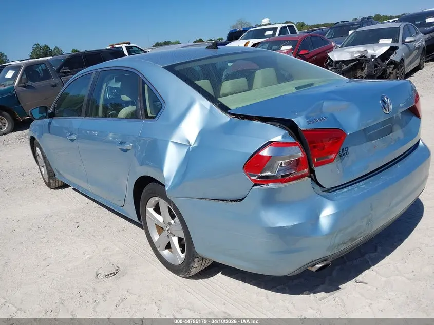 2012 VOLKSWAGEN PASSAT 2.5L SE