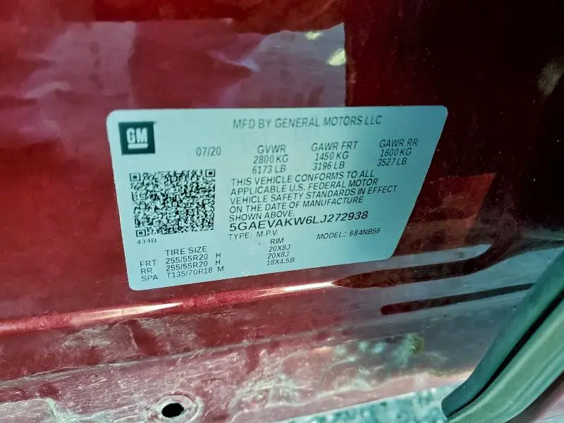 2020 BUICK ENCLAVE ESSENCE  