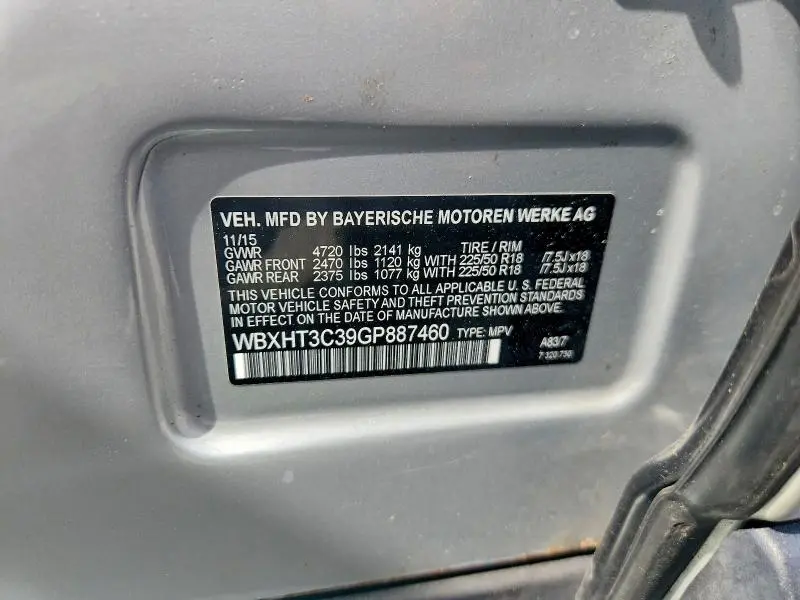 2016 BMW X1 XDRIVE28I  