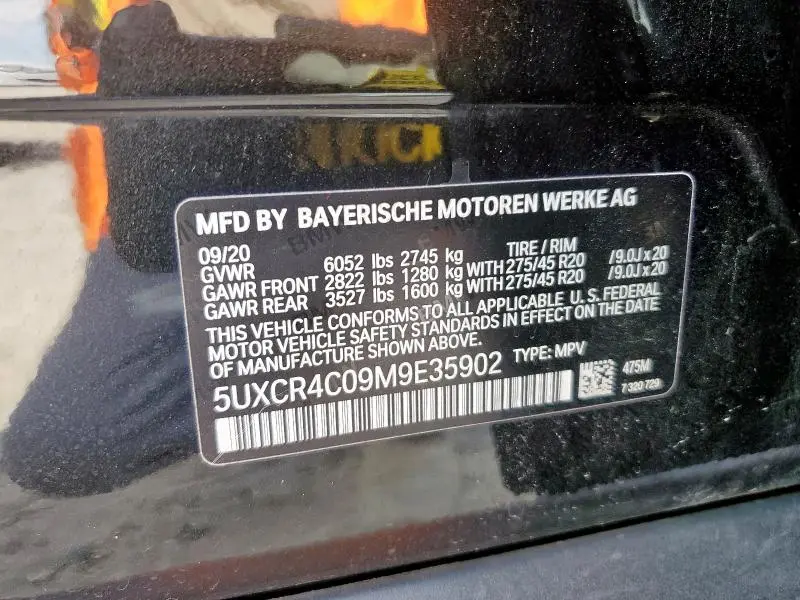 2021 BMW X5 SDRIVE 40I  