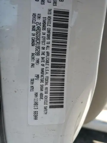 2012 DODGE GRAND CARAVAN CREW  