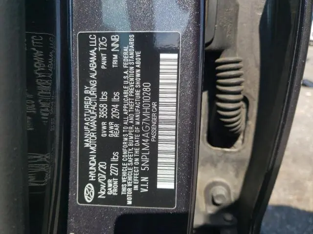2021 HYUNDAI ELANTRA SEL  