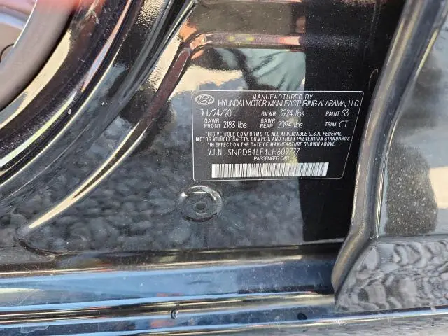 2020 HYUNDAI ELANTRA SEL  