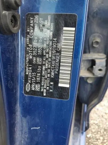 2015 HYUNDAI ACCENT GLS  
