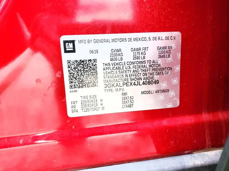 2018 GMC TERRAIN SLT  