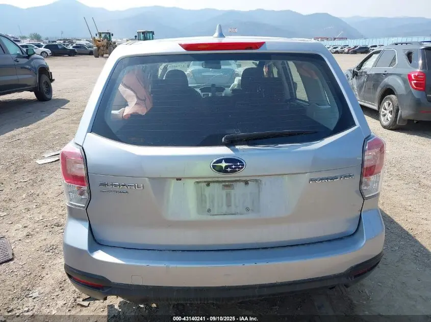 2018 SUBARU FORESTER 2.5I