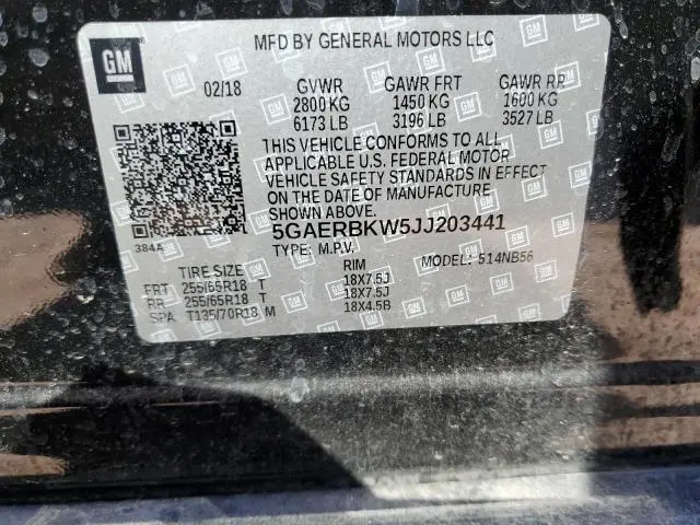 2018 BUICK ENCLAVE ESSENCE  