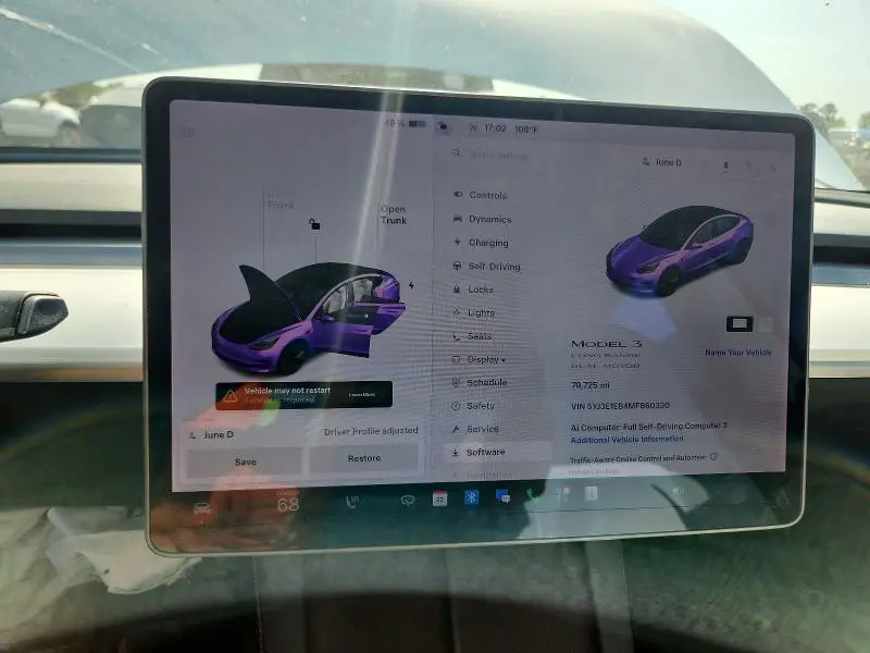 2021 TESLA MODEL 3   