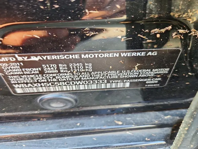 2012 BMW 528 XI  