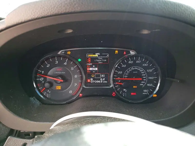 2019 SUBARU WRX STI  