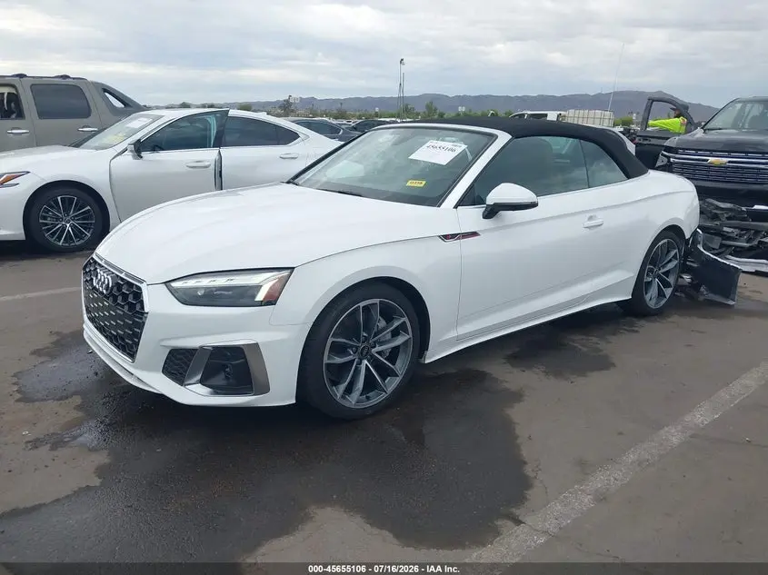 2024 AUDI A5 CABRIOLET PREMIUM PLUS 45 TFSI S LINE QUATTRO S TRONIC