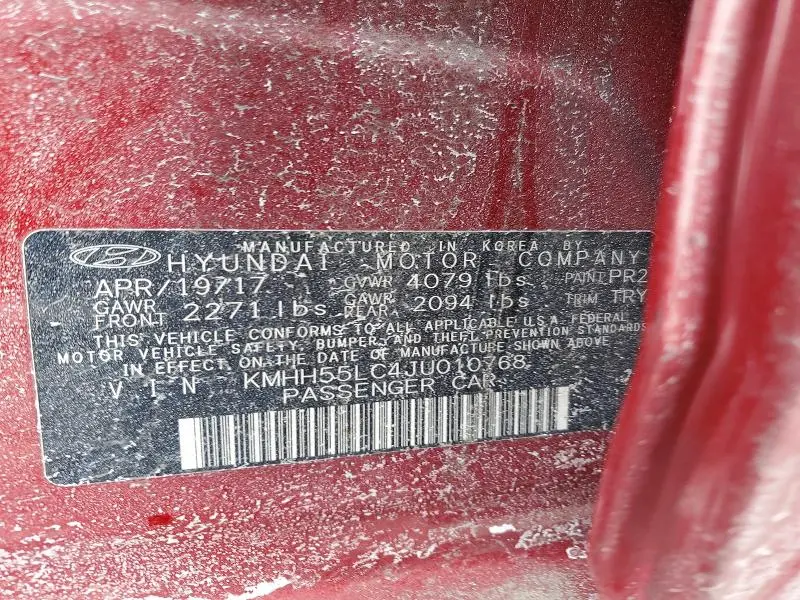 2018 HYUNDAI ELANTRA GT SPORT  