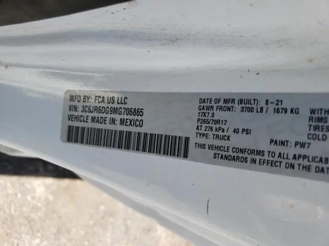 2021 RAM 1500 CLASSIC TRADESMAN  