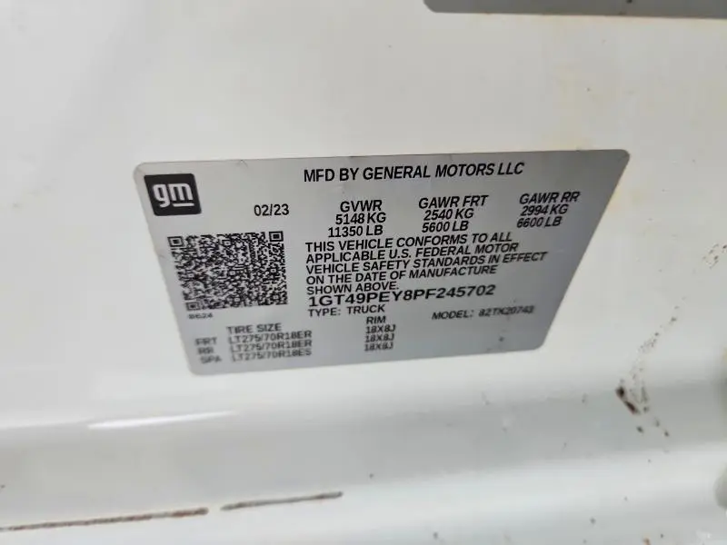 2023 GMC SIERRA K2500 AT4  