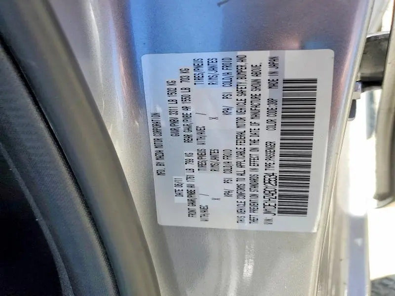 2011 MAZDA MAZDA2   
