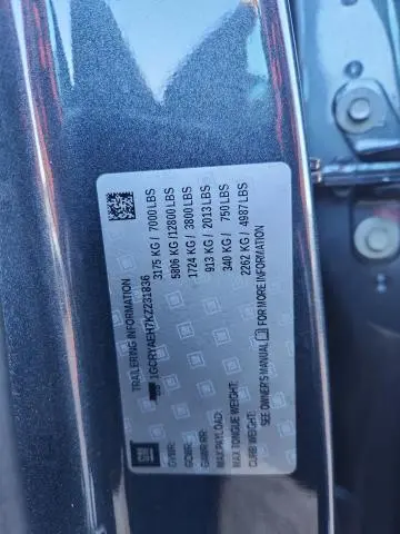 2019 CHEVROLET SILVERADO K1500  