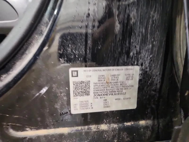 2020 CHEVROLET EQUINOX LS  