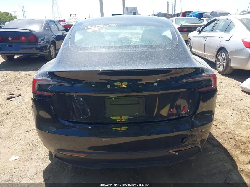 2025 TESLA MODEL 3 LONG RANGE REAR-WHEEL DRIVE